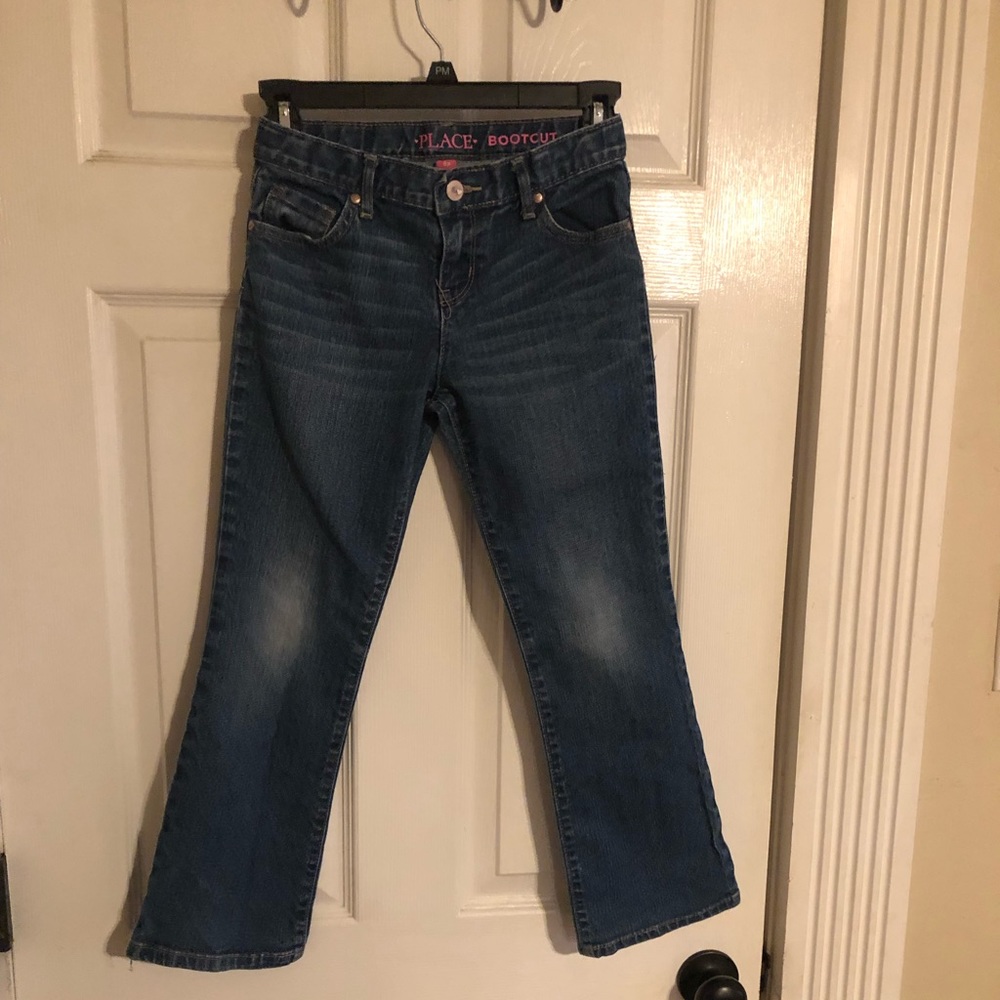 Girls bootcut jeans